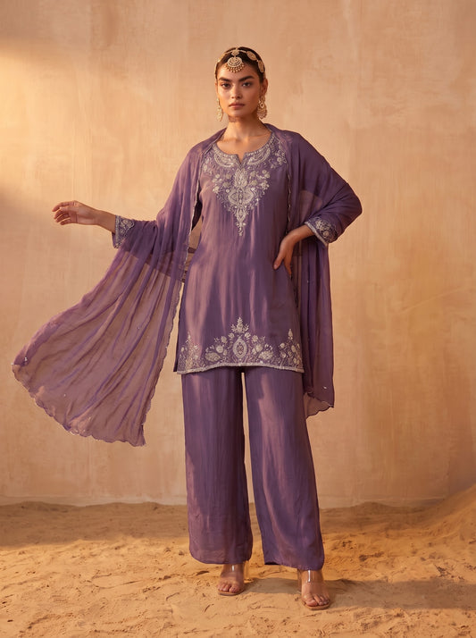 Purple Pearl Suit