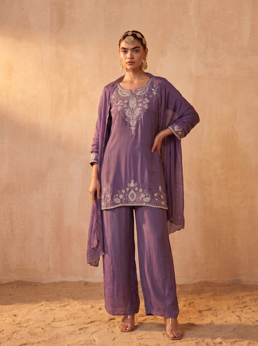 Purple Pearl Suit